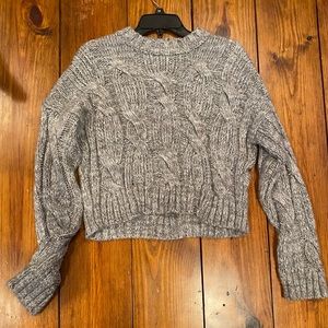 Grey Knit Sweater